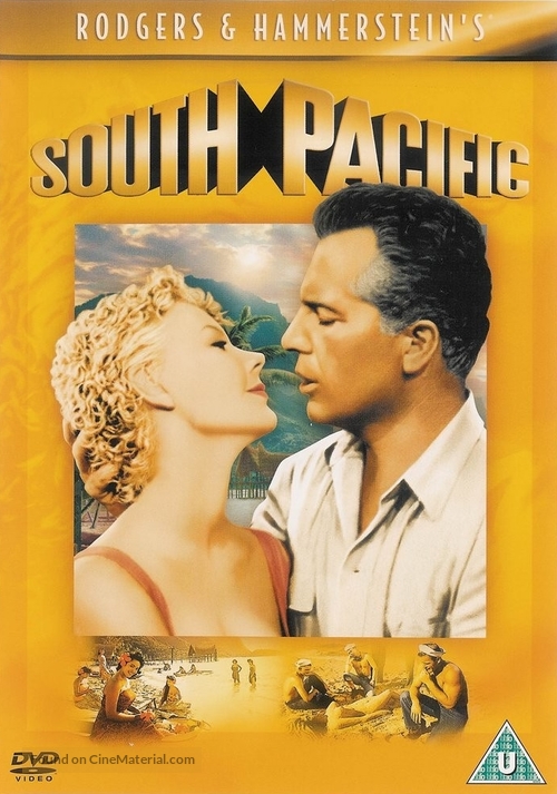 South Pacific - British DVD movie cover