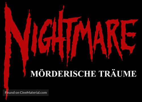 A Nightmare On Elm Street - German Logo