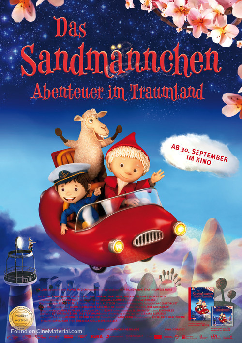 Das Sandm&auml;nnchen - Abenteuer im Traumland - German Movie Poster