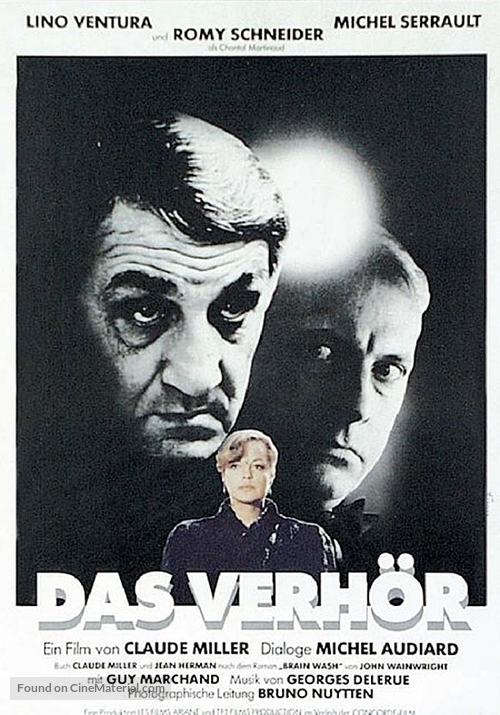 Garde &agrave; vue - German Movie Poster