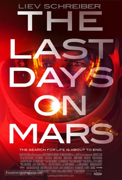 The Last Days on Mars - Movie Poster
