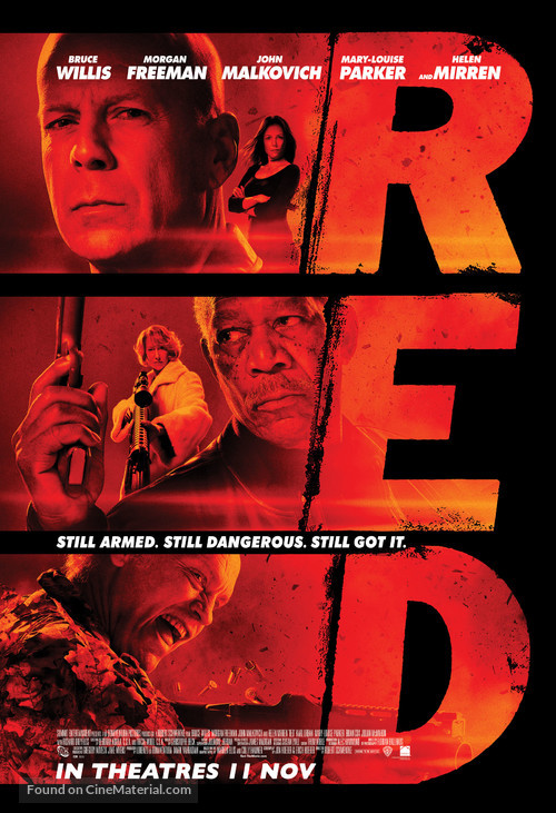 RED - Singaporean Movie Poster