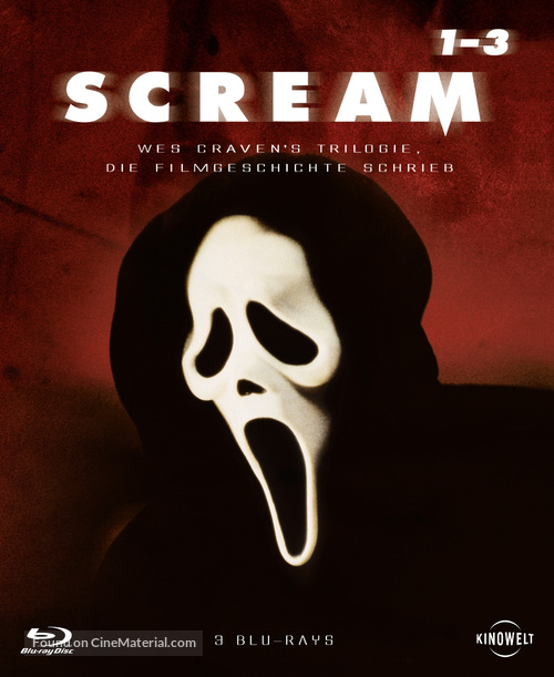 Scream 3 - German Blu-Ray movie cover