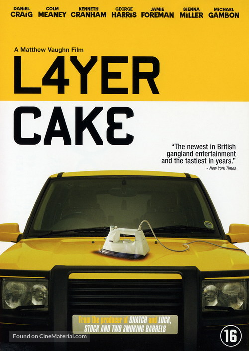 Layer Cake - Dutch DVD movie cover