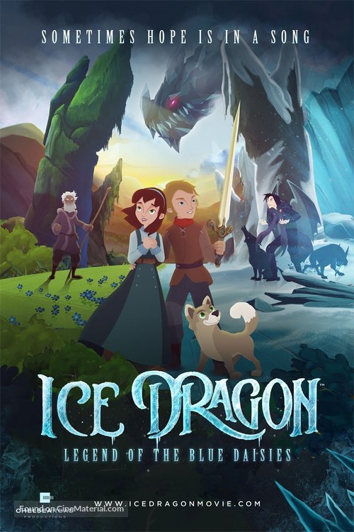 Ice Dragon: Legend of the Blue Daisies - Canadian Movie Poster