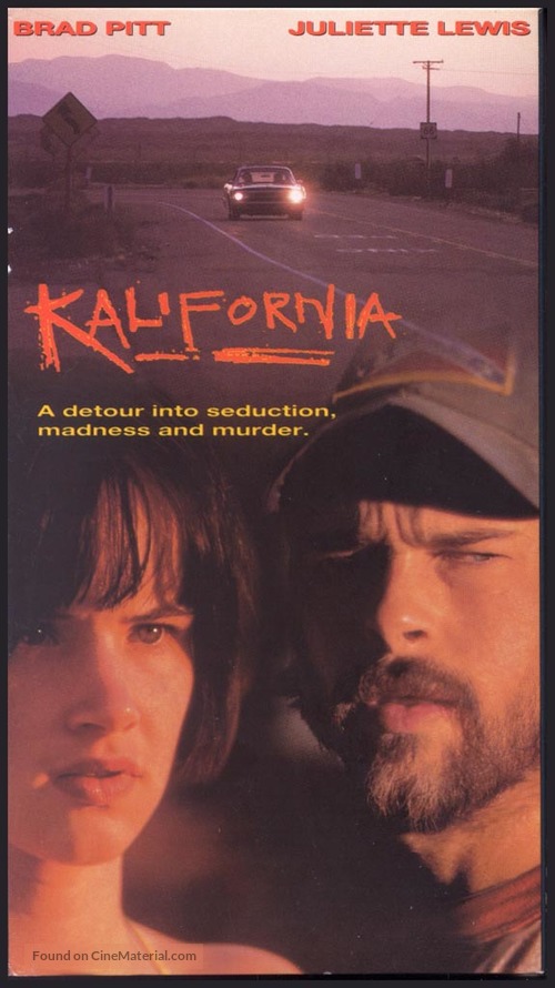 Kalifornia - VHS movie cover