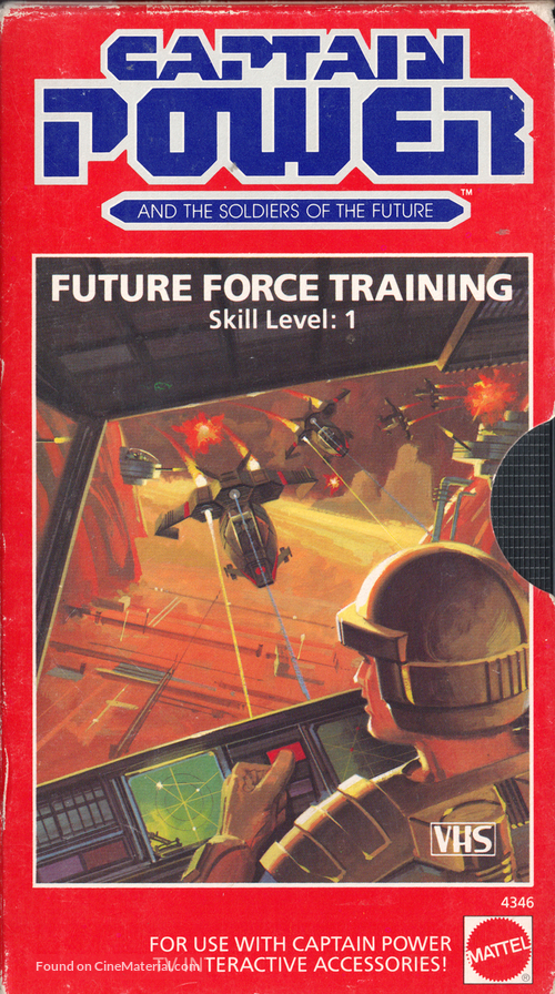 &quot;Captain Power and the Soldiers of the Future&quot; - VHS movie cover