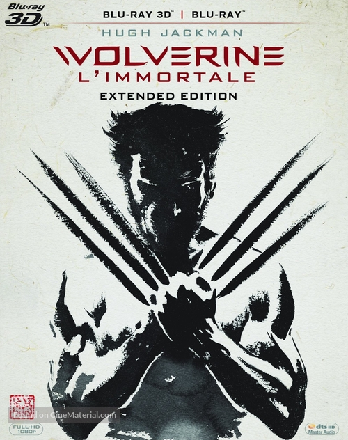 The Wolverine - Italian Blu-Ray movie cover