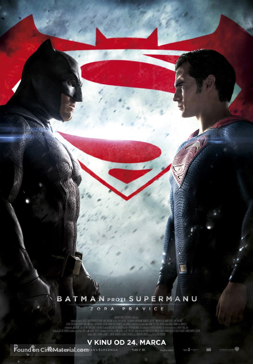 Batman v Superman: Dawn of Justice - Slovenian Movie Poster