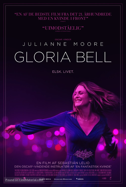 Gloria Bell - Danish Movie Poster
