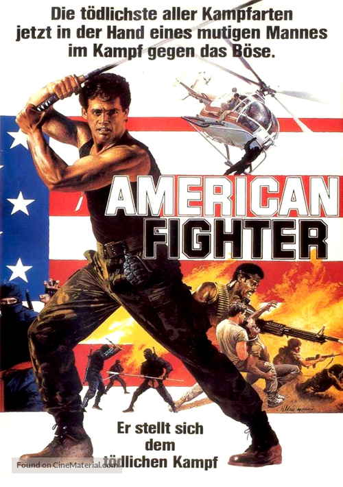 American Ninja - German Movie Cover