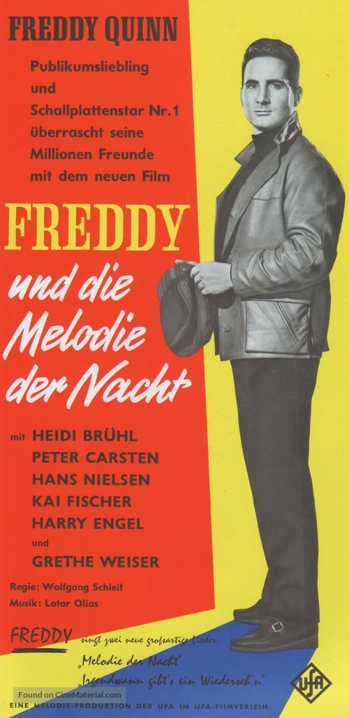 Freddy und die Melodie der Nacht - German poster