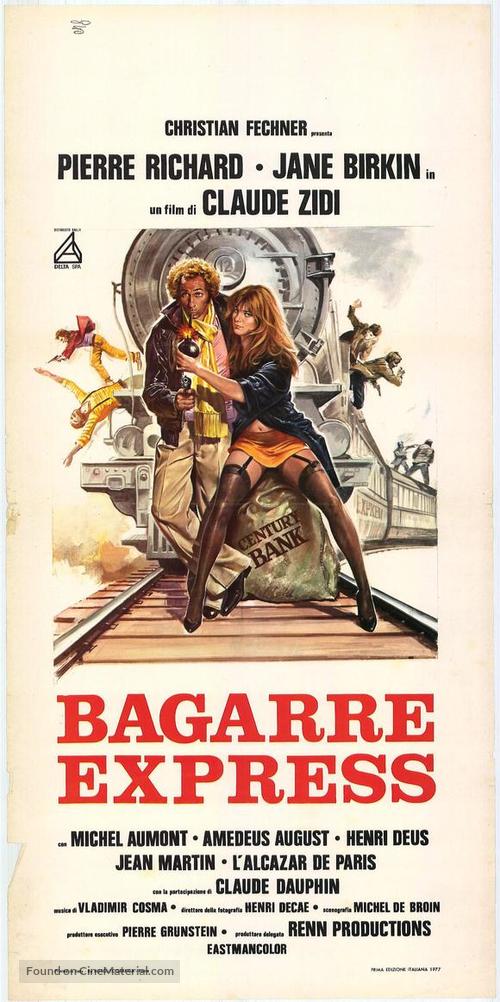 Course &agrave; l&#039;&egrave;chalote, La - Italian Movie Poster