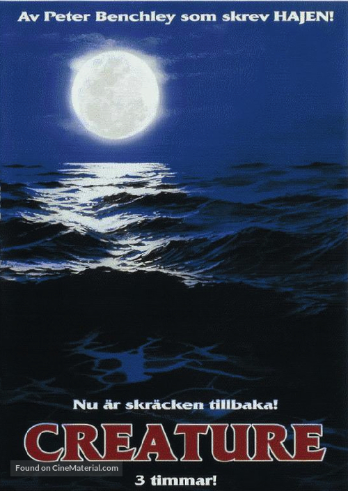 Creature - Swedish DVD movie cover