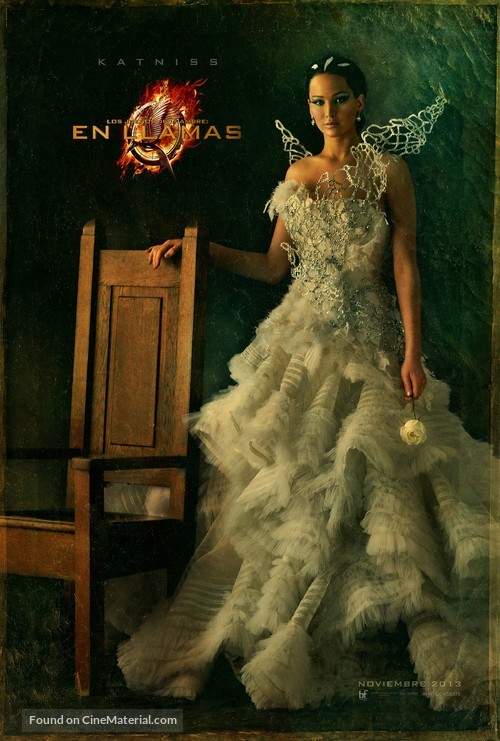 The Hunger Games: Catching Fire - Chilean Movie Poster