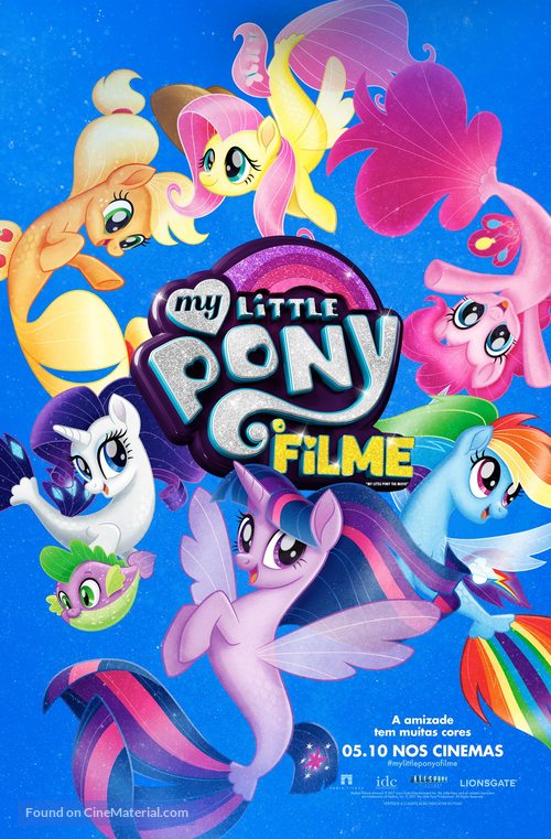 My Little Pony : The Movie - Brazilian Movie Poster