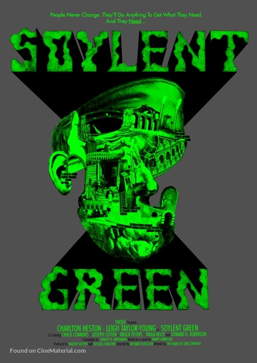 Soylent Green - Homage movie poster