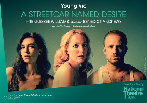 National Theatre Live: A Streetcar Named Desire - British Movie Poster
