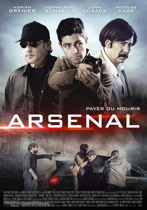 Arsenal - French DVD movie cover
