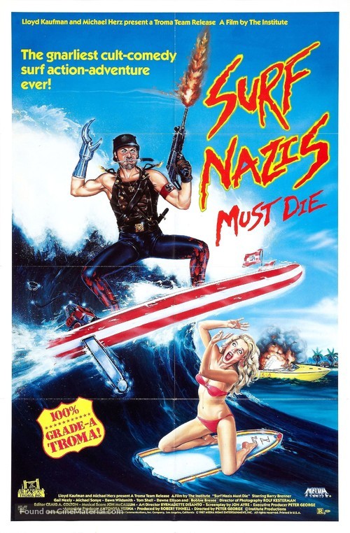 Surf Nazis Must Die - Movie Poster