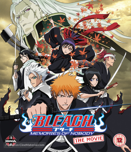 Bleach: Memories of Nobody - British Blu-Ray movie cover