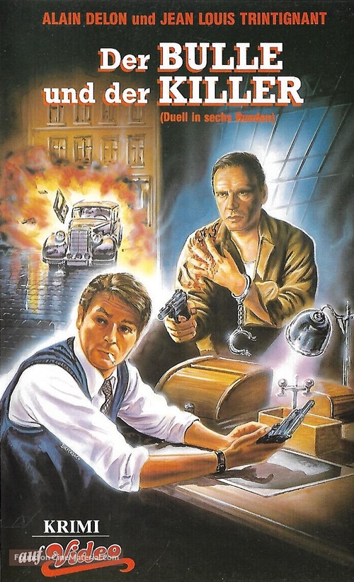 Flic Story - German VHS movie cover