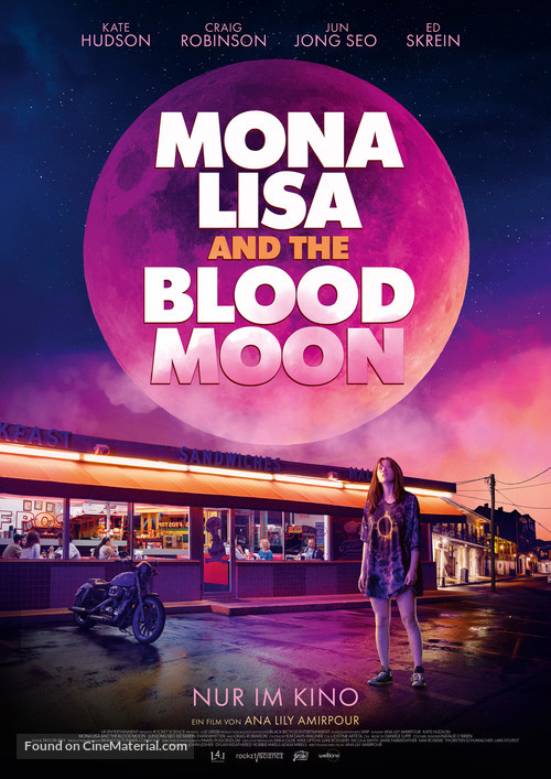 Mona Lisa and the Blood Moon - German Movie Poster