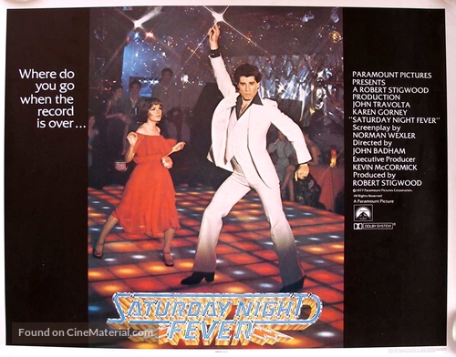 Saturday Night Fever - Movie Poster