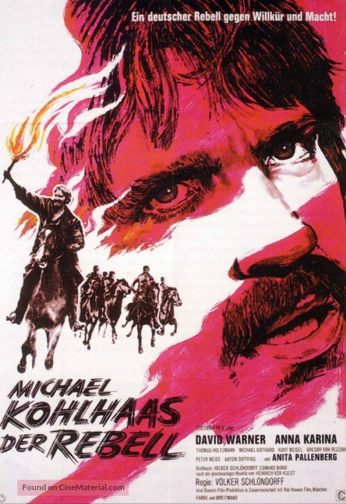 Michael Kohlhaas - Der Rebell - German Movie Poster