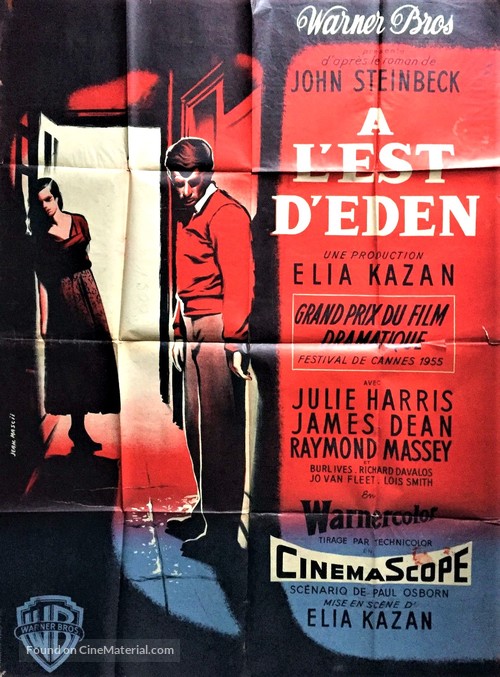 East of Eden - French Movie Poster