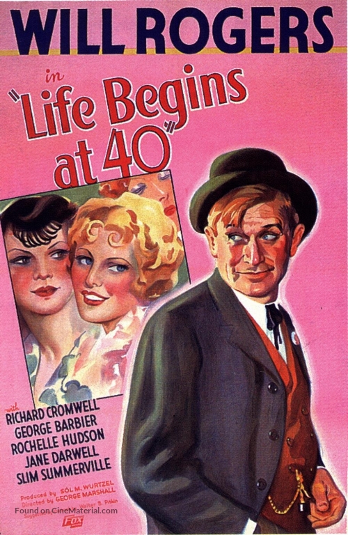Life Begins at Forty - Movie Poster