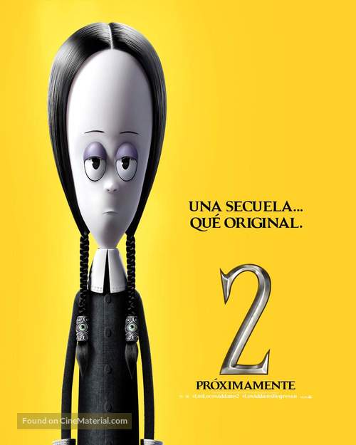 The Addams Family 2 - Mexican Movie Poster
