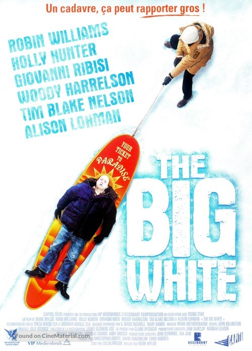 The Big White - French DVD movie cover