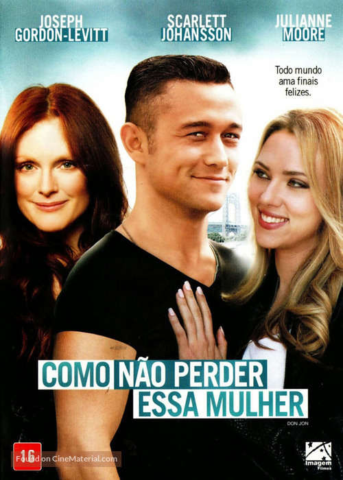 Don Jon - Brazilian DVD movie cover