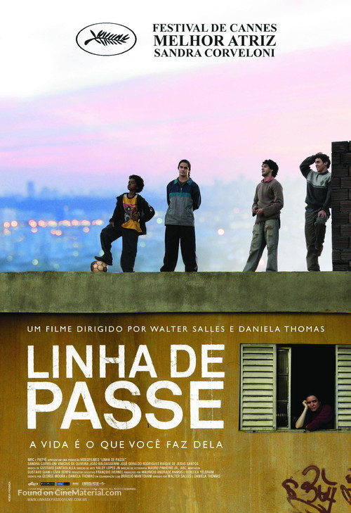 Linha de Passe - Brazilian Movie Poster