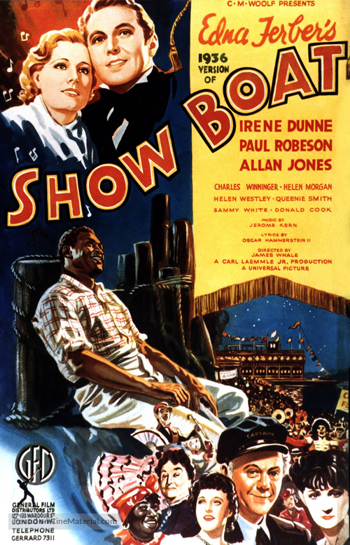 Show Boat - British Movie Poster