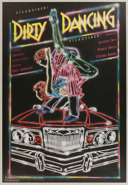 Dirty Dancing - Hungarian Movie Poster