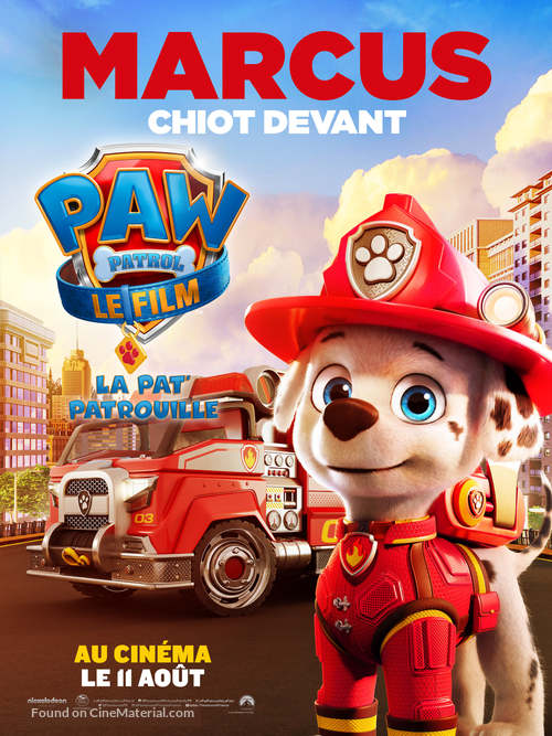 Paw Patrol: The Movie - French Movie Poster