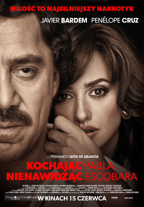 Loving Pablo - Polish Movie Poster