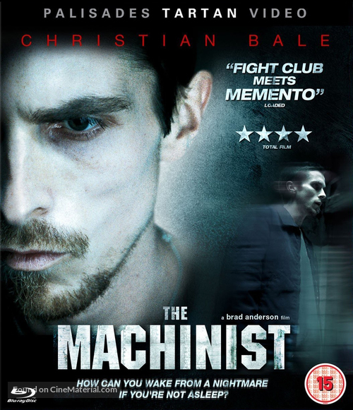 The Machinist - British Blu-Ray movie cover