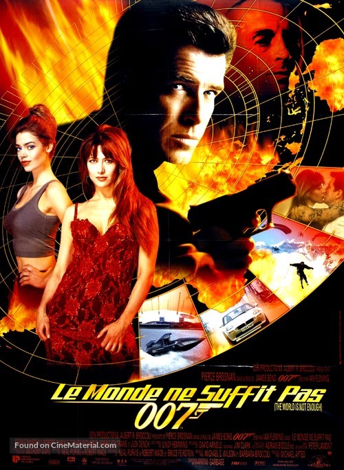 The World Is Not Enough - French Movie Poster