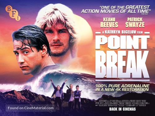 Point Break - British Movie Poster