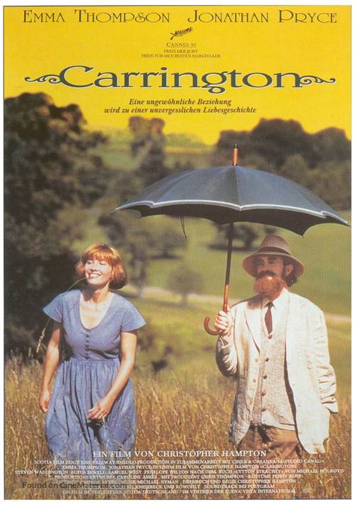 Carrington - German Movie Poster