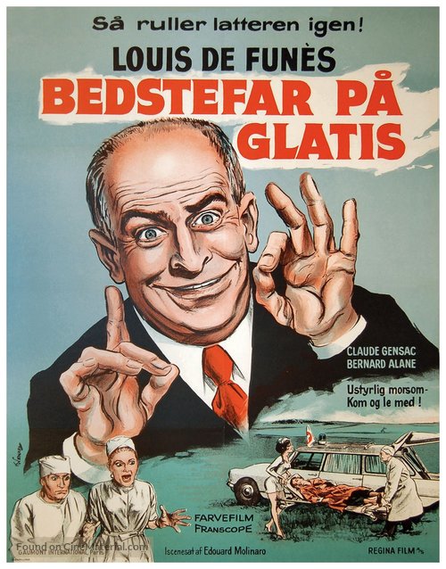 Hibernatus - Danish Movie Poster