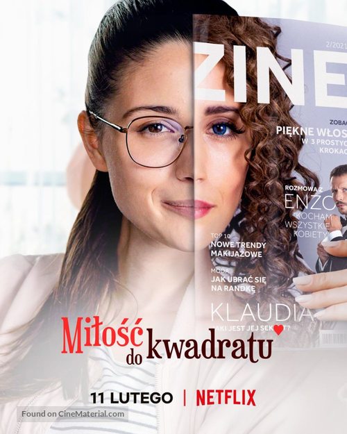 Milosc do kwadratu - Polish Movie Poster