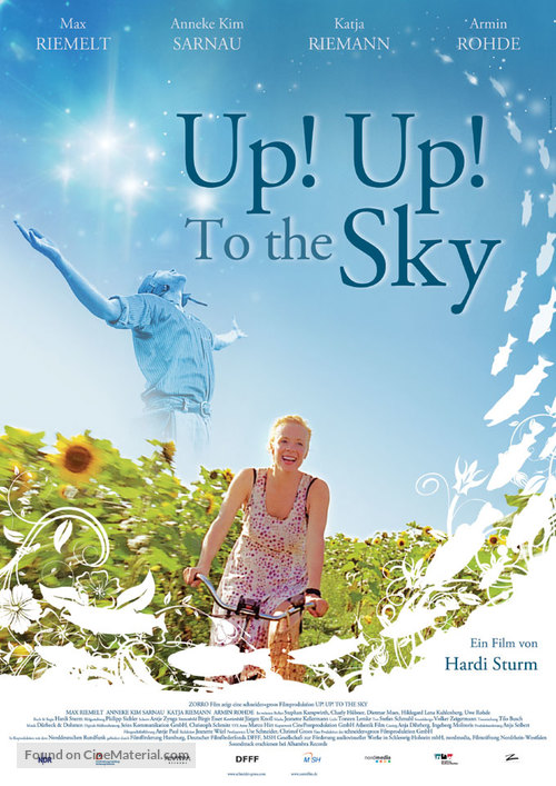 Up! Up! To the Sky - German poster