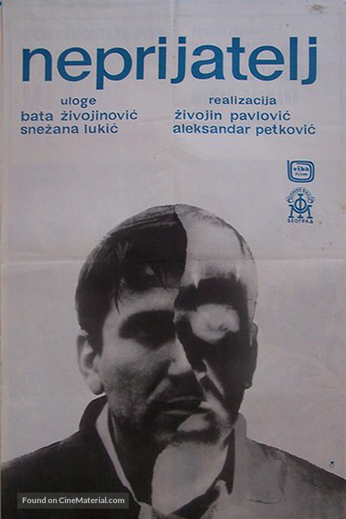 Neprijatelj - Yugoslav Movie Poster