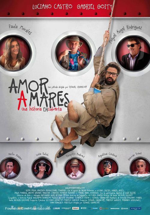 Amor a mares - Argentinian Movie Poster