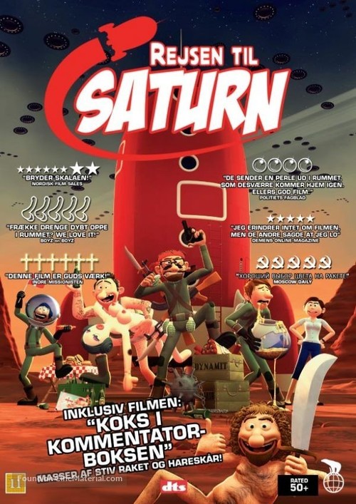 Rejsen til Saturn - Danish DVD movie cover