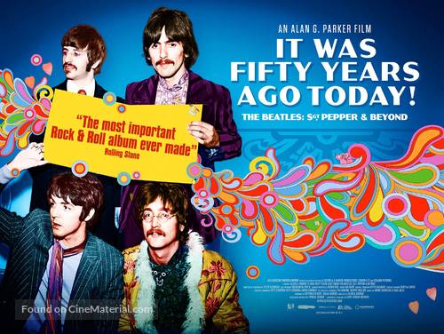 It Was Fifty Years Ago Today... Sgt Pepper and Beyond - British Movie Poster